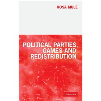 Political Parties, Games and Redistribution - Hardback - 2001 - 1