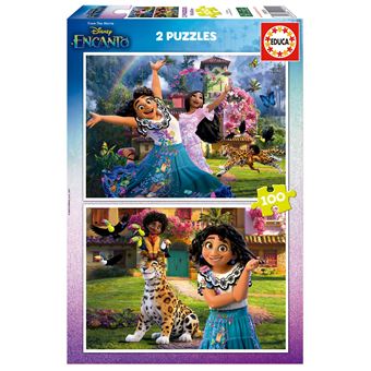 Puzzle Educa Encanto Disney 19201 | 2X100 Peças - 1