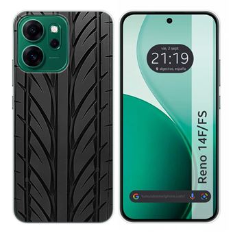 Capa Tumundosmartphone de silicone para Oppo Reno 14 F / 14F 5G - 1