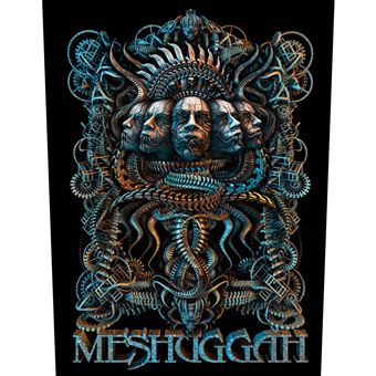 Emblema Rock Off Meshuggah | 5 Faces| Back Patch - 1