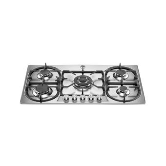 Placa a Gás Bertazzoni La Germania P9101D9X/19 | 86 cm | 5 Zonas | Aço inoxidável - 1