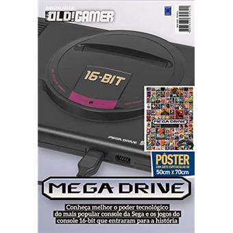Superpôster Old!Gamer - Mega Drive - Arte A - Grandes Sucessos - 1