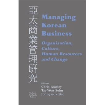Managing Korean Business - Organization, Culture, Human Resources and Change - Hardback - 2001 - 1