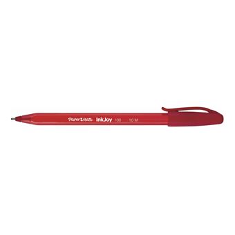 Esferográfica Papermate InkJoy 100 | Vermelho, Translúcido - 1