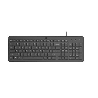 Teclado com Fios HP Teclado com fios 150 | Preto - 1