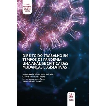Direito do Trabalho em Tempos de Pandemia - 1