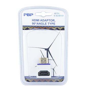 Adaptador Pritech BC-169 | Conversor HDMI para HDMI Formato-L - Branco - 1