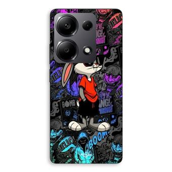 Capa Maniacase para Xiaomi Redmi Note 13 Pro 4G | Bugs bunny thug life - 1