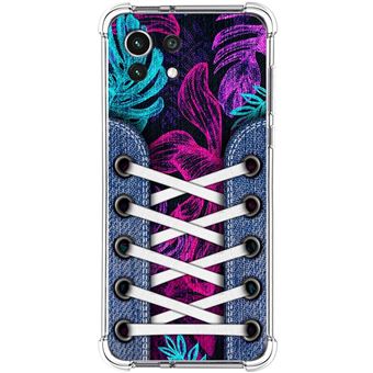 Capa Tumundosmartphone de silicone anti-choque para Xiaomi Mi 11 Lite 4G / 5G / 5G NE design Tênis 07 Desenhos - 1