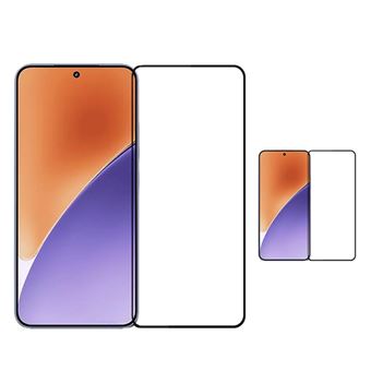 Kit 2 Vidros Premium Curved Phonecare para Xiaomi 15 Pro | Transparente/Preto - 1
