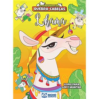 Aprendendo Com Quebra-Cabeça - Lhama - 1