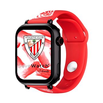 Smartwatch SaveFamily GPSSWPATHLETICSILROJA | 40 mm | Vermelho, Preto - 1