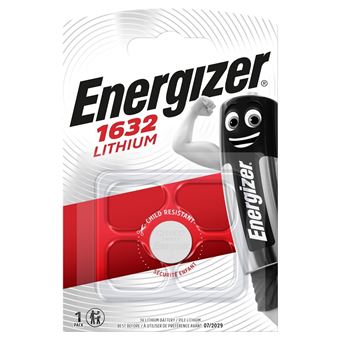 Pilha de Botão Energizer CR1632 | Embalagem de 1 Unidade - 1