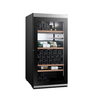 Cave de Vinho Conectada Climadiff Millesime150 | 149 Garrafas | 125x59,5x69,6 cm | F - Preto - 1