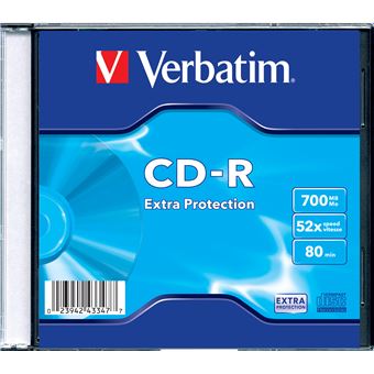 Cd Virgem Verbatim CD-R Extra Protection - 1