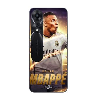 Capa Maniacase para Oppo A78 5G | Kylian Mbappe Real Madrid Papel de parede - 1