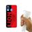 Capa Hapdey para Samsung Galaxy A40 2019 Design Leão Vermelho e Preto em Silicone Flexível e TPU_3