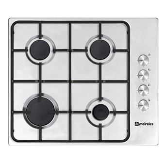 Placa a Gás Meireles MG 3640 X NAT | 4 Zonas | Aço inoxidável - 1