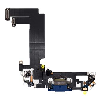 Conector De Carga Lightning E Microfone Clappio Para Iphone 12 Mini Substituição Azul - 1