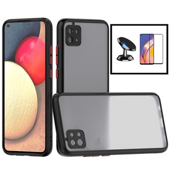 Kit Phonecare Capa Anti Choque Camera Protection + Película 5D Full Cover + Suporte Magnético de Carro para Xiaomi Mi 11 Lite 5G NE - Preto - 1