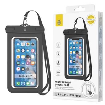 Bolsa Waterproof para Apple iPhone 13 One Plus NR9270 Preto - 1