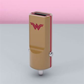 Carregador Isqueiro Tribe DC Comics Charger 2.4A Wonder Woman