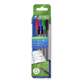 Caneta Fineliner Staedtler 334 RC4 - 1