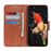 Capa PU marrom para Samsung Galaxy A50_3