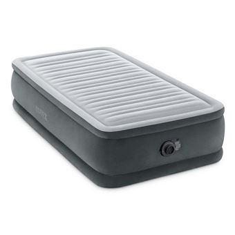 Colchão de Ar Intex DuraBeam Comfort-Plush Elevated | Cinzento claro - 1