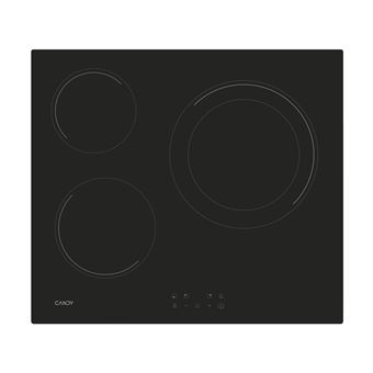 Placa de Vitrocerâmica Candy CH63DCC | Elétrica | 59 cm | 3 Zonas | Preto - 1
