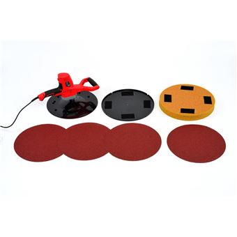 Lixadora Orbital Varan Motors DMJ-700F-5 para Revestimentos Externos e Internos | 710 W | Discos de 370 mm - Vermelho - 1