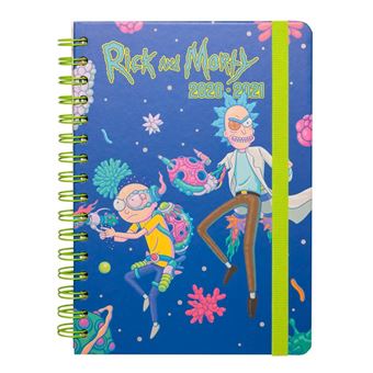 Agenda Escolar 2020/2021 A5 Semanal Rick & Morty