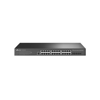 Switch de Rede TP-Link JetStream TL-SG3428X-UPS | Preto - 1