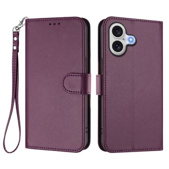 Capa com Carteira FLOODKING para iPhone 17 | Fecho Magnético | RFID | Carregamento Sem Fios | Roxo - 1