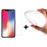 Conjunto Capa Gel TPU Silicone com Vidro Temperado Multi4you para Apple iPhone X - Transparente_0
