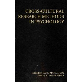 Cross-Cultural Research Methods in Psychology - Hardback - 2010 - 1