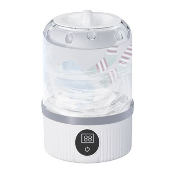 Mini Máquina de Lavar Roupa Portátil Sanda SD-6390 | 15W | Branco - 1
