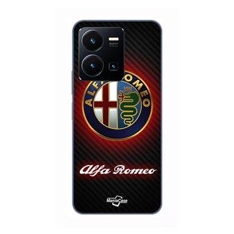 Capa Maniacase para Vivo Y35 4G | Logótipo Alfa Romeo - 1