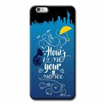Capa Personalizada MakeUCase para iPhone 6 6S Plus How I Met Your Mother TV71 Transparente