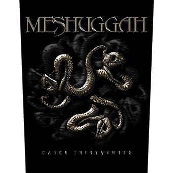 Emblema Rock Off Meshuggah | Catch 33| Back Patch - 1