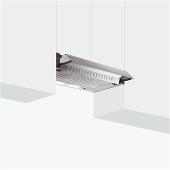 Exaustor Integrado Glem Gas GHE601SI | 60 cm | 200 m³/h | 63 dB | D | Prateado - 1