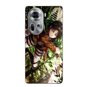Capa Maniacase para Oppo Reno 11 5G | Attack on Titan Levi Ackerman - 1