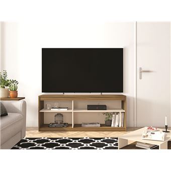 Móvel para TV Ideia Home Design Califórnia | Carvalho/Branco - 1