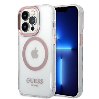 Capa Traseira Guess Hard para iPhone 14 pro max | Compatível com Magsafe Clear - 1