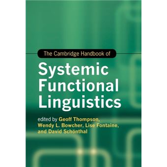 The Cambridge Handbook Of Systemic Functional Linguistics By Cambridge University Press - 1