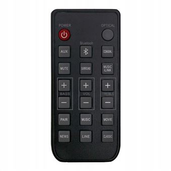 Controlo Remoto Dishiqing para Compatível com Philips Soundbar CSS2123 | Preto - 1