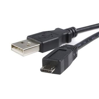 Cabo Usb StarTech.com 0.5m USB A/microB | Preto - 1