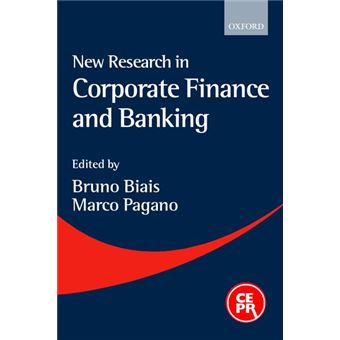 New Research in Corporate Finance and Banking - A Reader - Hardback - 2002 - 1