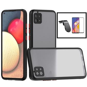 Kit Phonecare Capa Anti Choque Camera Protection + Película 5D Full Cover + Suporte Magnético L Safe Driving Carro para Xiaomi Mi 11 Lite 5G NE - Preto - 1