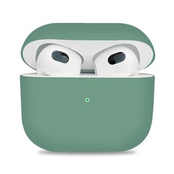 Capa Silicone Verde Separável para AirPods 3 - 1